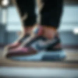 Nike shoes showcasing innovative design and technology