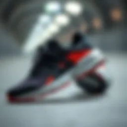 Innovative Adidas sneaker design showcasing advanced technology