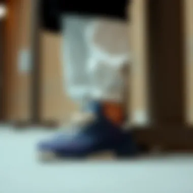 A fashionable outfit pairing featuring Adidas Breaknet shoes