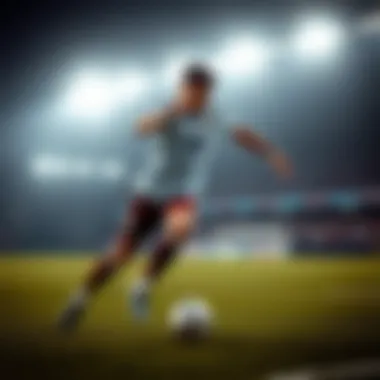 Player in Action with Adidas Copa Sense 2 Dynamic action shot of a player wearing Adidas Copa Sense 2 on the field