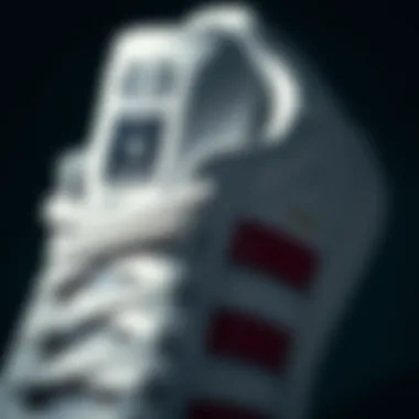 Design Features of Adidas Samba Close-up of the unique design features of Adidas Samba for kids