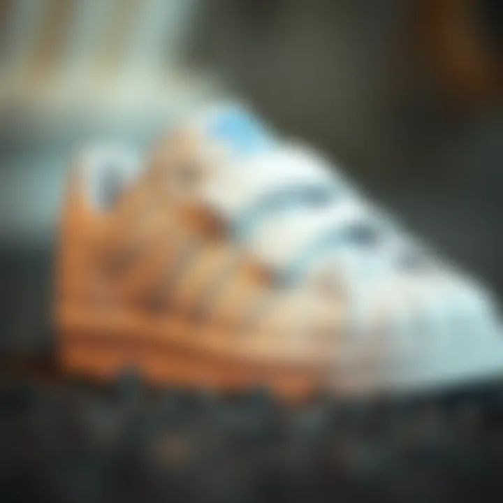 High-quality materials used in Adidas Superstar baby footwear