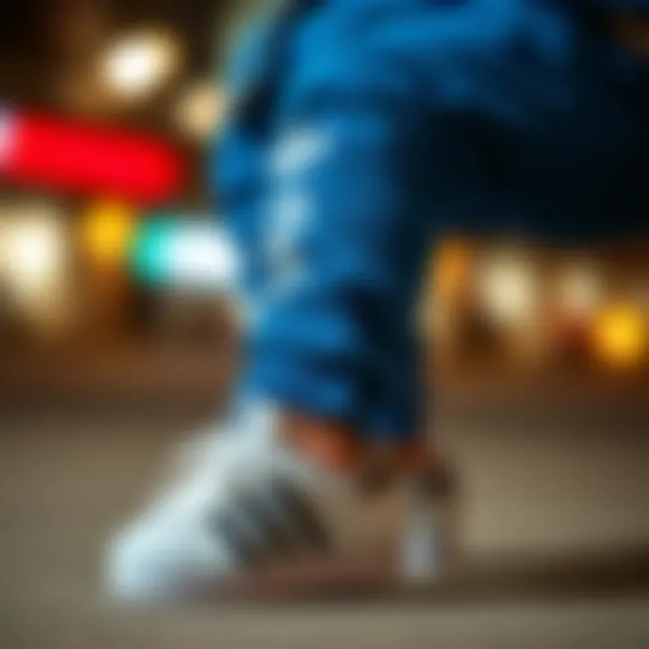 Stylish outfit pairing with Adidas Superstar baby shoes