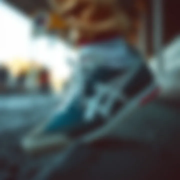 Historical Significance of Mexico 66 Artistic representation of the historical significance of Asics Onitsuka Tiger Mexico 66