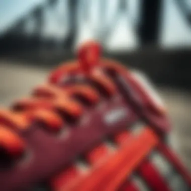 Material Quality of Mexico 66 Close-up of the unique materials used in the Asics Onitsuka Tiger Mexico 66