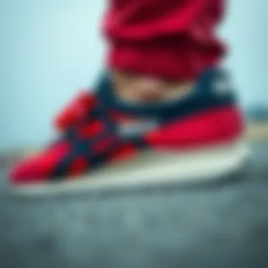 Retro Aesthetic of Mexico 66 Stylized view of Asics Onitsuka Tiger Mexico 66 showcasing its retro design