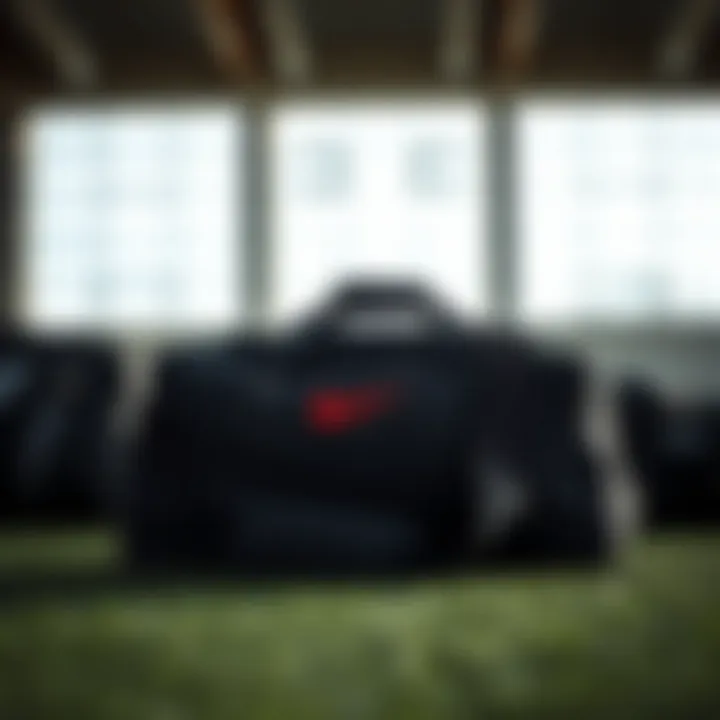 Durable Materials for Athletic Bags Different materials used in athletic bags, highlighting durability.