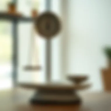 Finding Balance: Understanding Healthy Weight Loss Balanced scale representing weight management