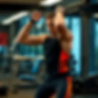 Fundamental Exercises for Fitness Starters A beginner performing basic fitness exercises