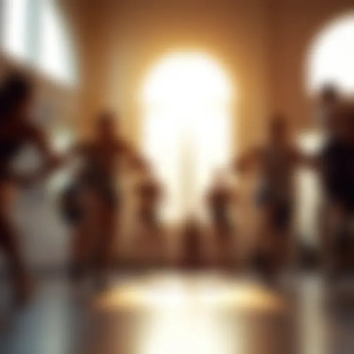 Motivational ambience promoting an active lifestyle