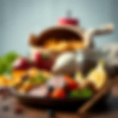 Healthy meal rich in nutrients for effective weight management