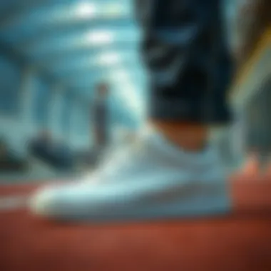 Care tips for maintaining white shoes