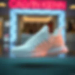 Elegant white shoe design showcasing modern aesthetics