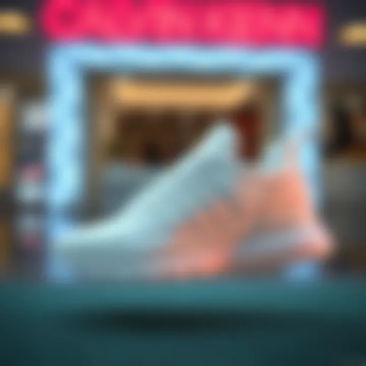 Elegant white shoe design showcasing modern aesthetics