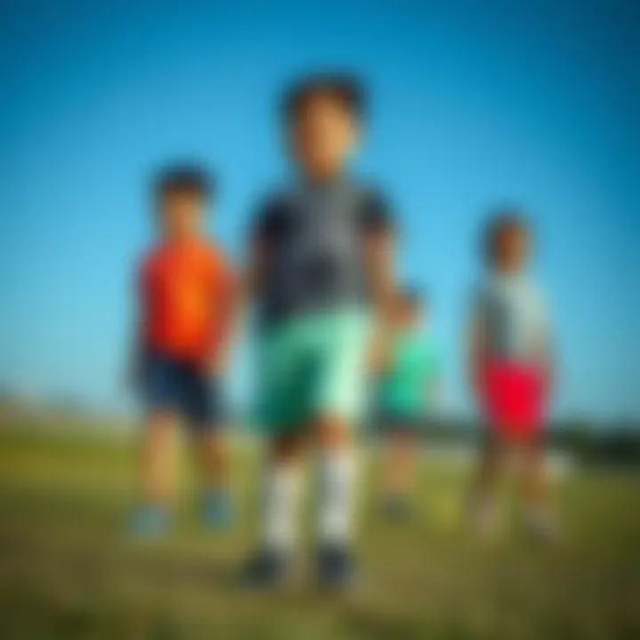 Diverse Brands Offering Kids Shorts A variety of shorts options for children from different brands