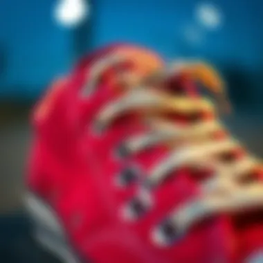 Close-up of Chuck Taylor All Star Classic design details