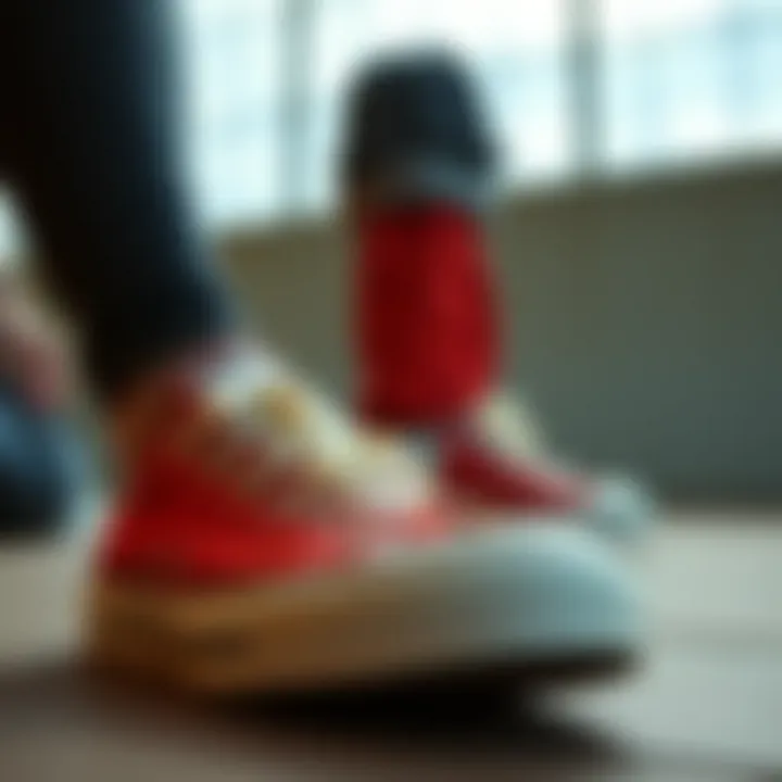 A lifestyle image displaying Converse shoes in various casual settings.