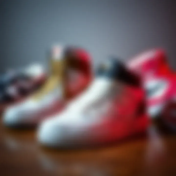 Diverse collection of air sneakers for different occasions