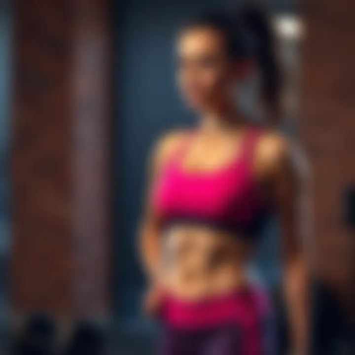 Healthy lifestyle integration with workouts