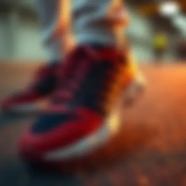 Fashionable footwear options for athletic activities