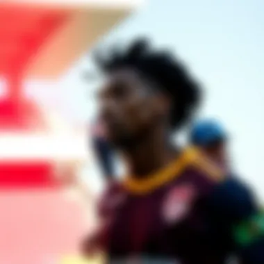 An athlete wearing Fenerbahçe Otokoç jersey in action