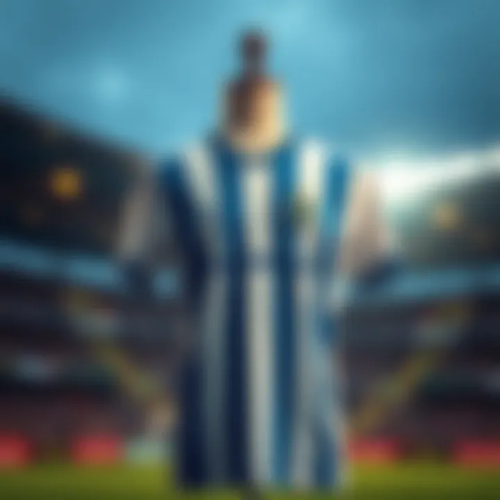 A stylish Fenerbahçe Otokoç jersey displayed elegantly