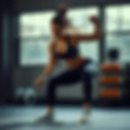 Dynamic glute exercises in action