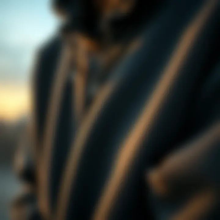 Close-up of quality materials used in Jack Jones sweatshirts