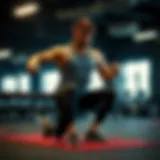 Advanced core exercise demonstration