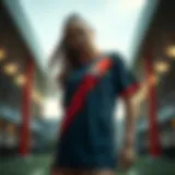 Stylish GS jersey for girls showcasing modern design