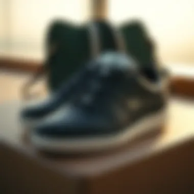 Lacosta Shoes: Perfect for Sporty Elegance A stylish display of Lacosta shoes in a sporty setting