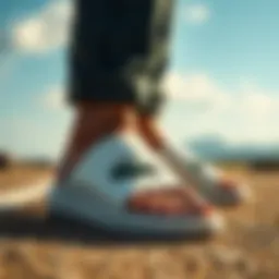 Elegant Lacoste sandals showcasing sleek design