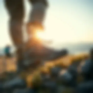 Hiking Enjoyment with Merrell Moab Speed Mid GTX User enjoying a hike wearing the Merrell Moab Speed Mid GTX