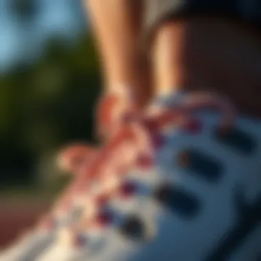 Close-up on Performance Features Close-up of Nike Air Turuncu highlighting performance features