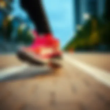 Dynamic Action Shot Dynamic action shot demonstrating Nike Air Turuncu in use