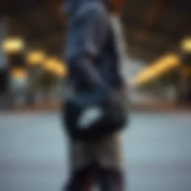 Nike Heritage bag paired with sporty attire