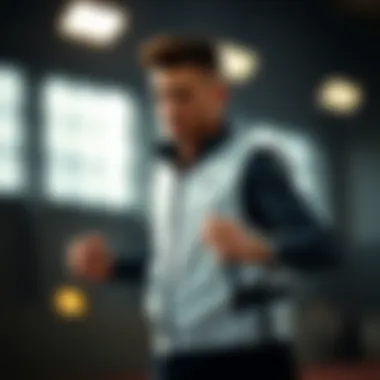 Athlete showcasing the versatility of the Nike vest