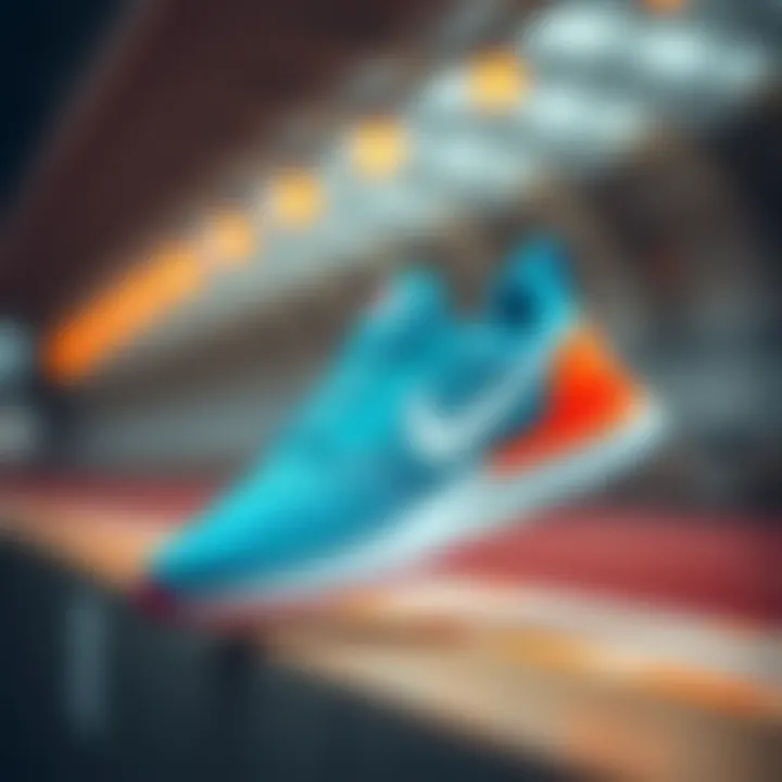 Nike Miler React showcasing its sleek design and vibrant color