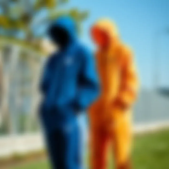 Color Collection of Nike Nylon Tracksuit A collection of Nike nylon tracksuit in various colors