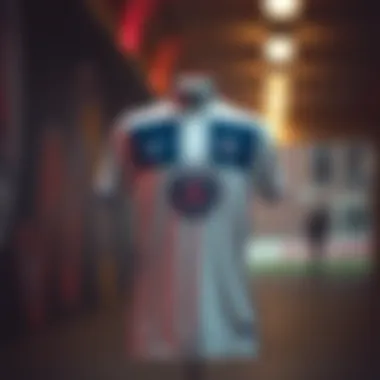 Nike PSG jersey design showcasing modern aesthetics