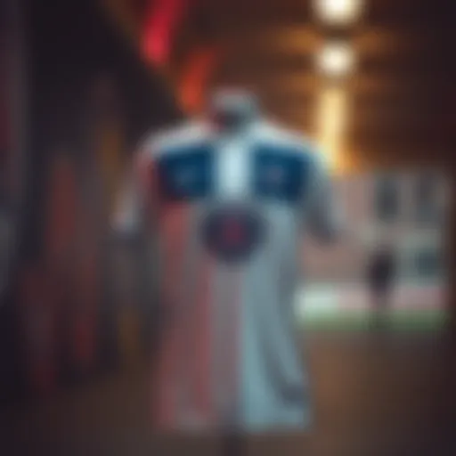 Nike PSG jersey design showcasing modern aesthetics