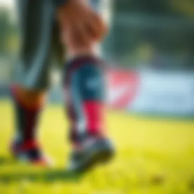 Child athlete experiencing comfort and protection with Nike shin guards