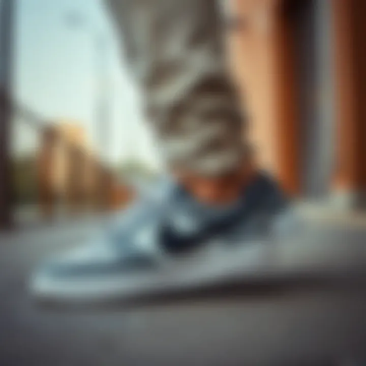 Nike Siyah Court Borough paired with casual outfit