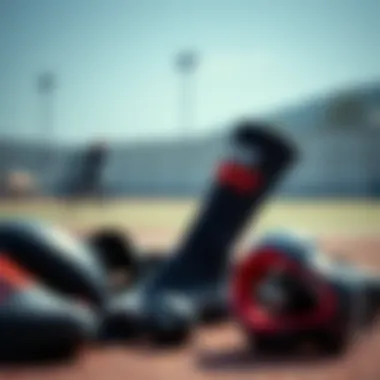 Stylish Nike socks displayed with sports gear