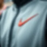 A close-up of the high-quality fabric used in the Nike Türkiye national team tracksuit
