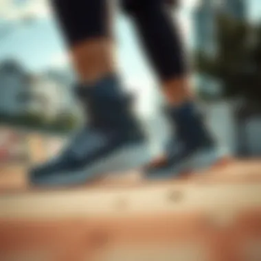 Comfort and Functionality of Nizza RF Hi Shoes Illustration of Nizza RF Hi shoes highlighting comfort and functionality