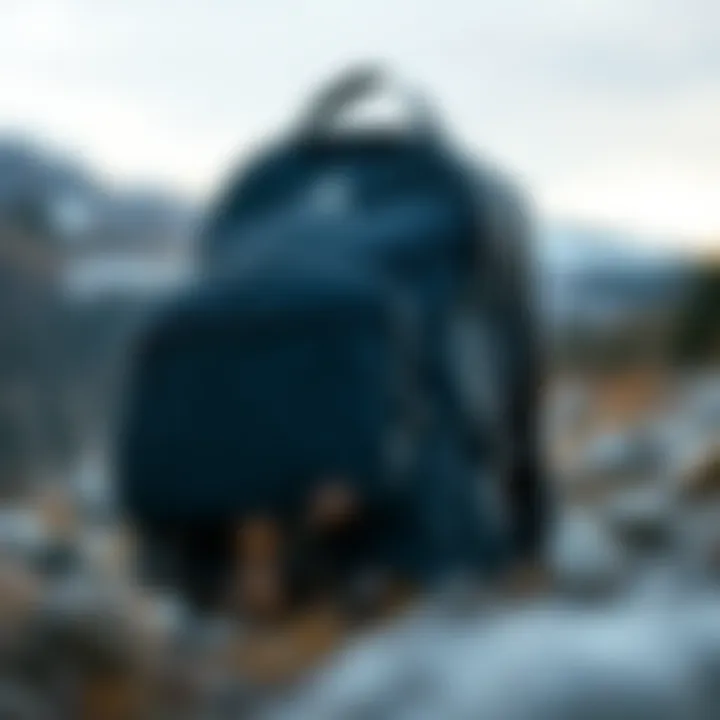 High-quality materials used in the Nors Mag backpack for durability.