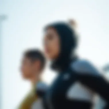 Comparison of standard and enhanced shoulder designs in activewear