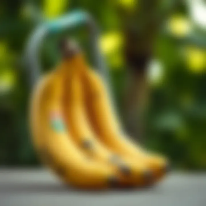 Bananas: Nature's Potassium Snack Delicious bananas, a great potassium source