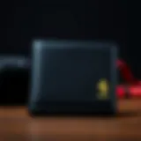 Stylish Puma Ferrari wallet showcasing sleek design